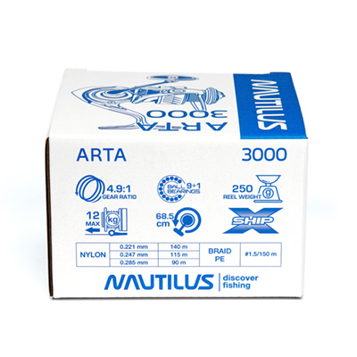 Катушка Nautilus Arta 3000